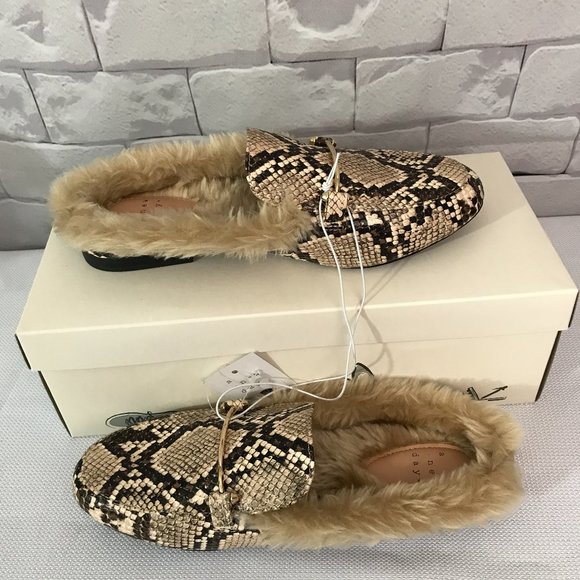 Rebe Faux Fur Mule Flats 2024 www.horepnicko.cz